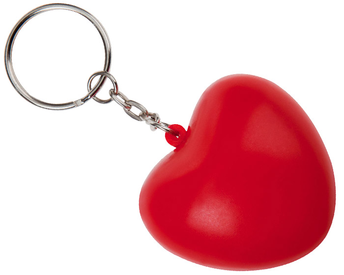 LLAVERO ANTIESTRES CORAZON | Articulos Promocionales