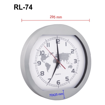 RELOJ METÁLICO DE PARED DIÁMETRO 30 CM | Articulos Promocionales