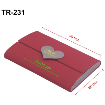 TARJETERO METÁLICO EN CURPIEL Y PLACA DE ACERO | Articulos Promocionales