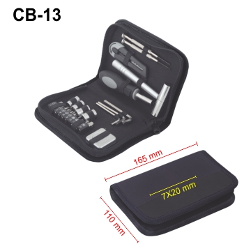SET DE HERRAMIENTAS CON ESTUCHE DE CURPIEL | Articulos Promocionales