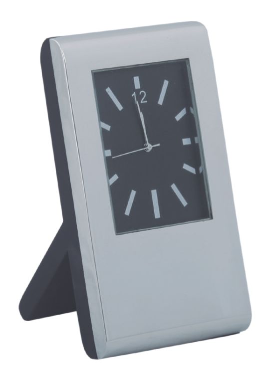 Reloj metálico cromado y esmaltado | Articulos Promocionales