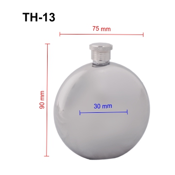 LICORERA DE ACERO INOXIDABLE 3 OZ | Articulos Promocionales
