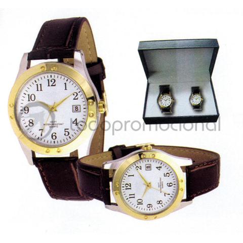 JUEGO DE RELOJ DE PULSO, DAMA Y CABALLERO | Articulos Promocionales