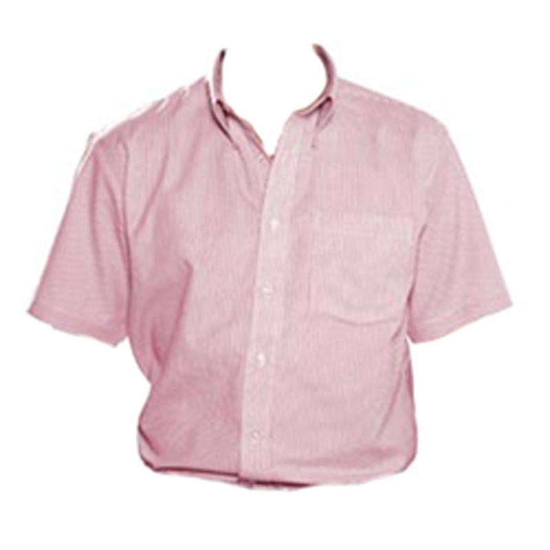 Camisa Oxford mil rayas manga corta para caballero | Articulos Promocionales