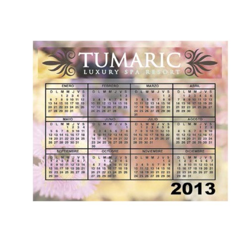 CALENDARIO PUNTAS CUADRADAS | Articulos Promocionales