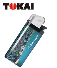 Encendedor Mini Tokai Red. Laminado | Articulos Promocionales