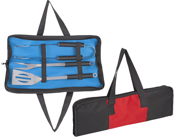 SET PARA ASADO CON BOLSA MAR Y TIERRA | Articulos Promocionales