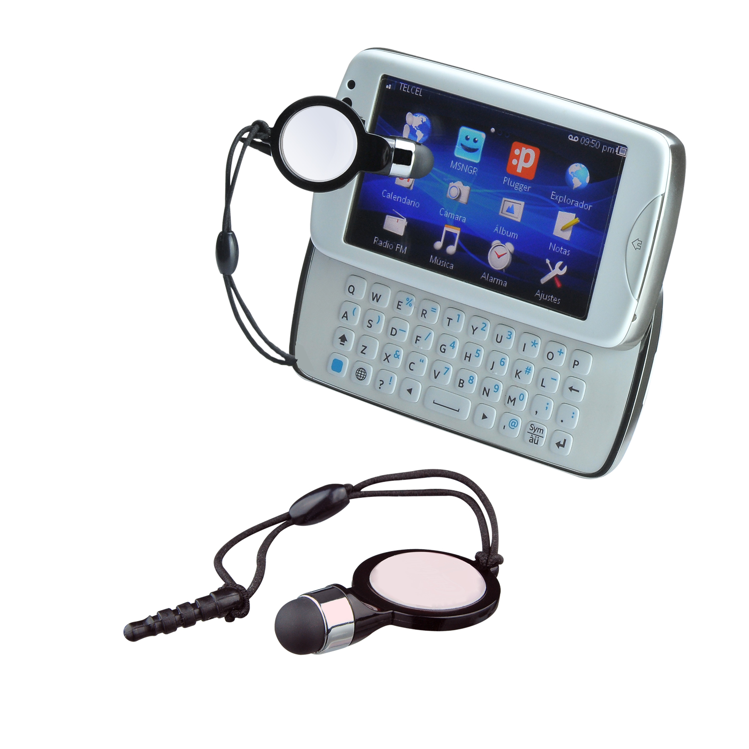 TOUCH SCREEN CON ELASTICO Y PUNTA ANTI DUST "ESFER" | Articulos Promocionales