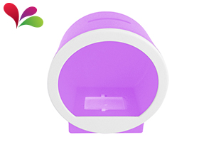 ALCANCIA DE PLASTICO CON VENTANA | Articulos Promocionales
