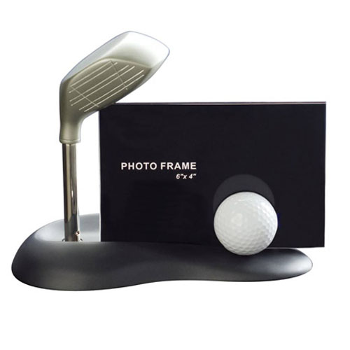 PORTA RETRATO CON ADORDNO DE GOLF. | Articulos Promocionales