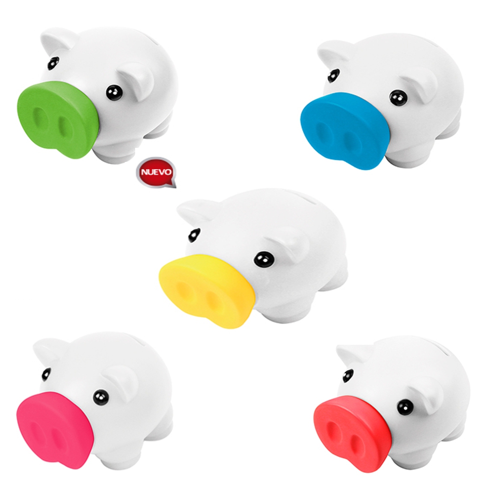 ALCANCIA DE PLASTICO PUERQUITO | Articulos Promocionales