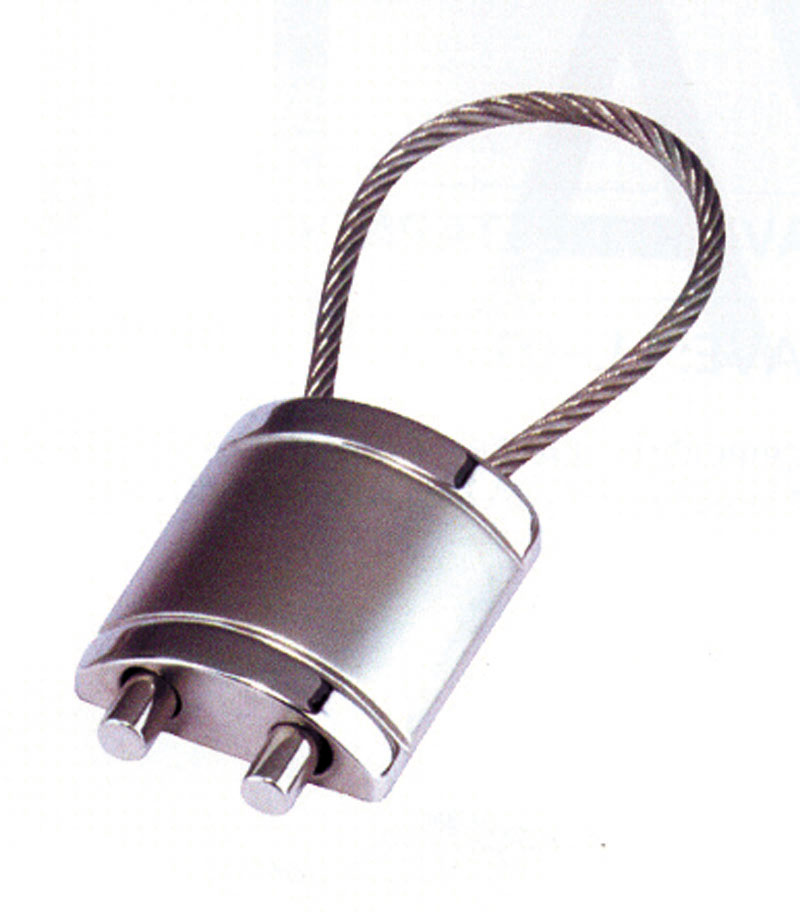 LLAVERO METALICO TIPO CANDADO (stock) | Articulos Promocionales