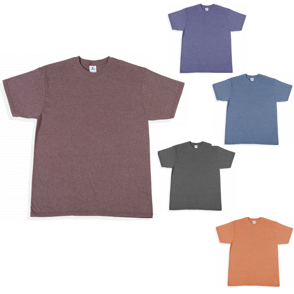 PLAYERA C.R. JASPEADA 50/50 CABALLERO | Articulos Promocionales