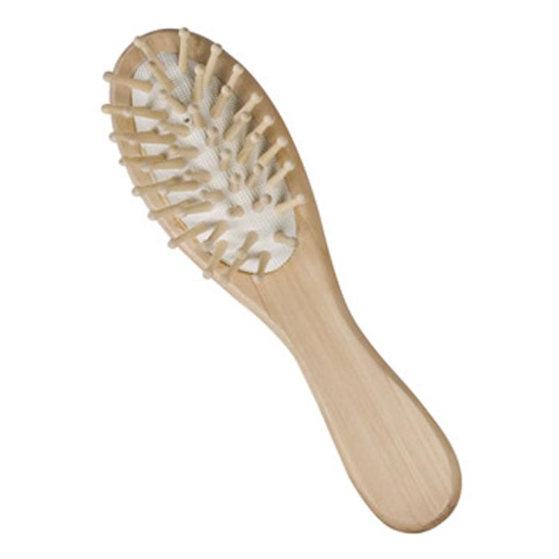 CEPILLO PARA CABELLO EN MADERA  "ANGEL" | Articulos Promocionales