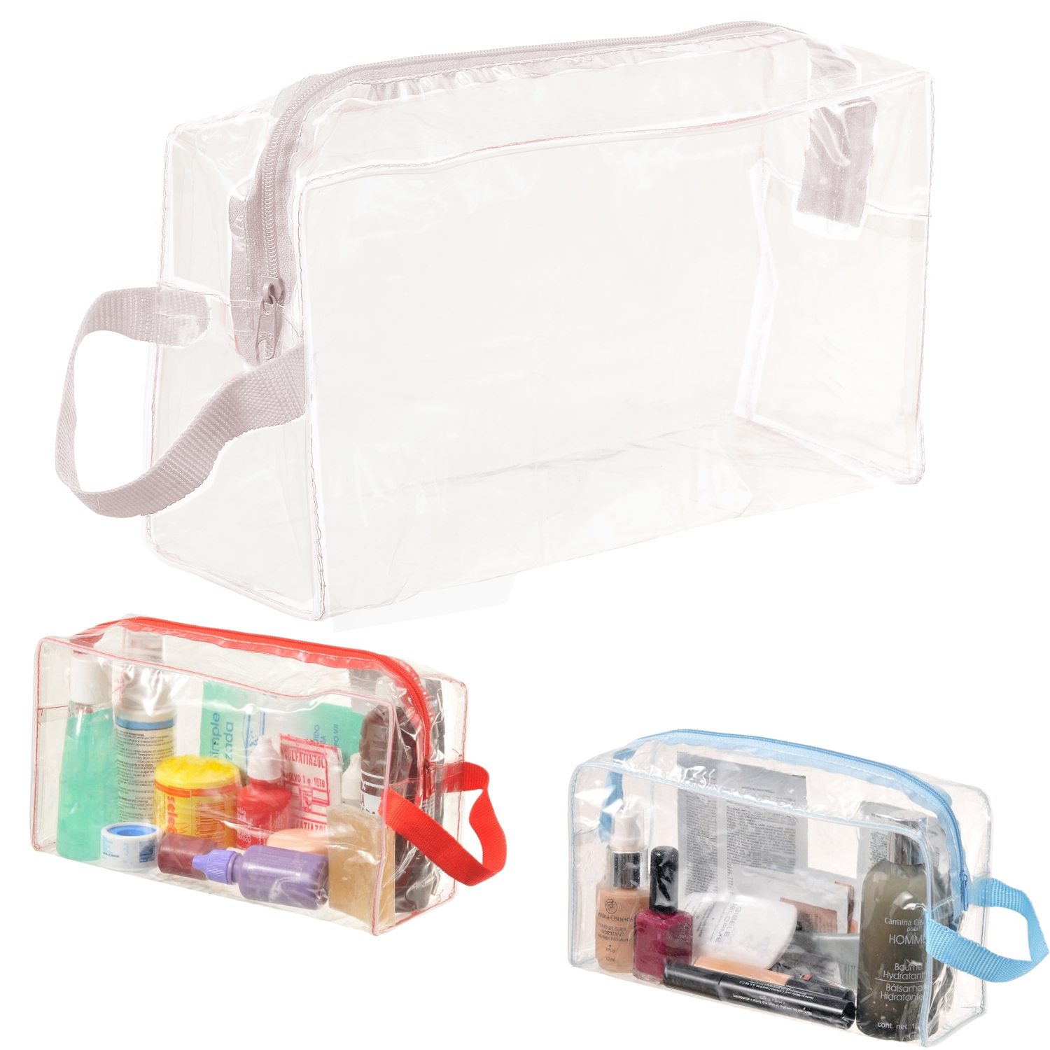 BOLSA PVC MULTIUSOS CON CIERRE "RENNE" | Articulos Promocionales