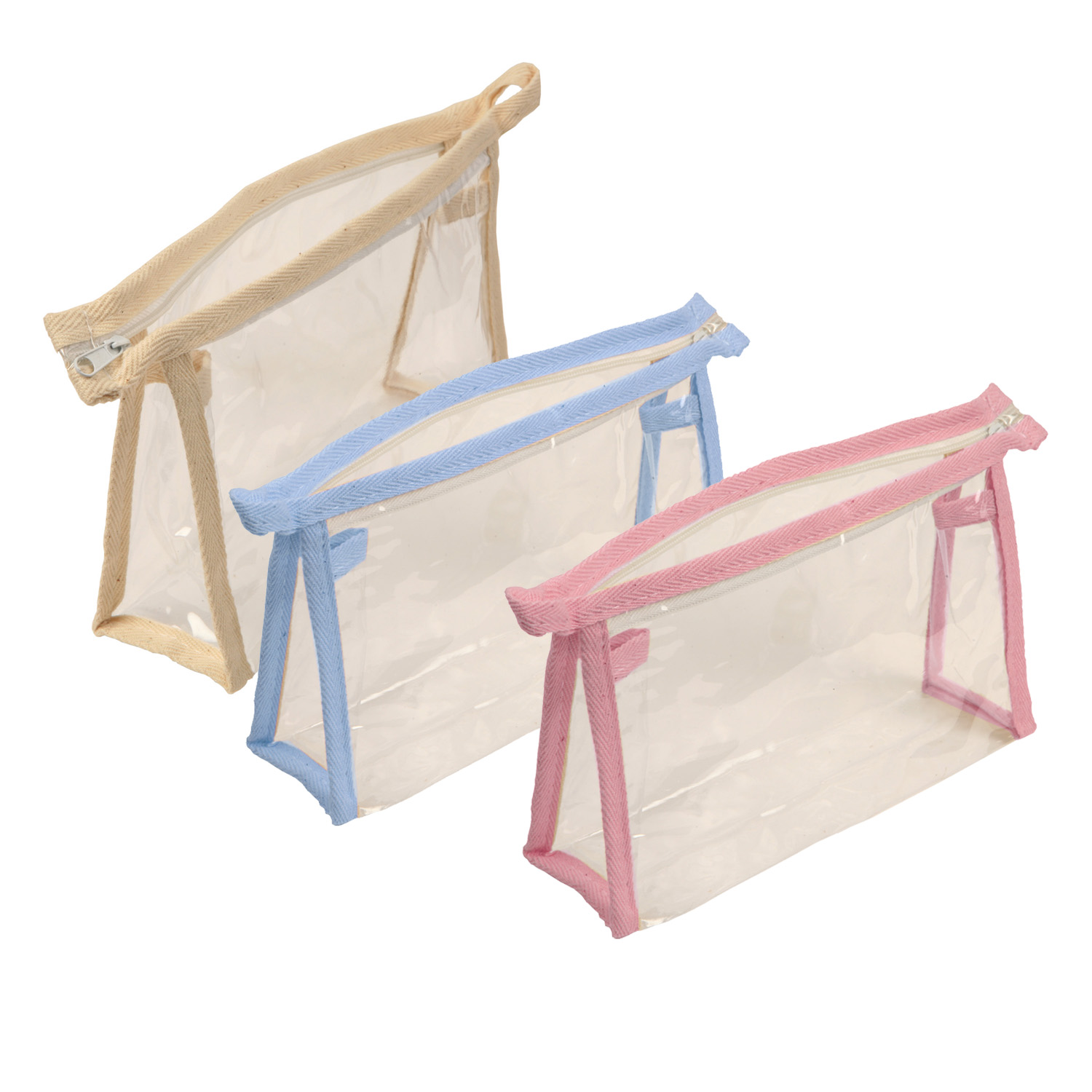 ESTUCHE COSMETIQUERO EN PVC  "SAND" | Articulos Promocionales