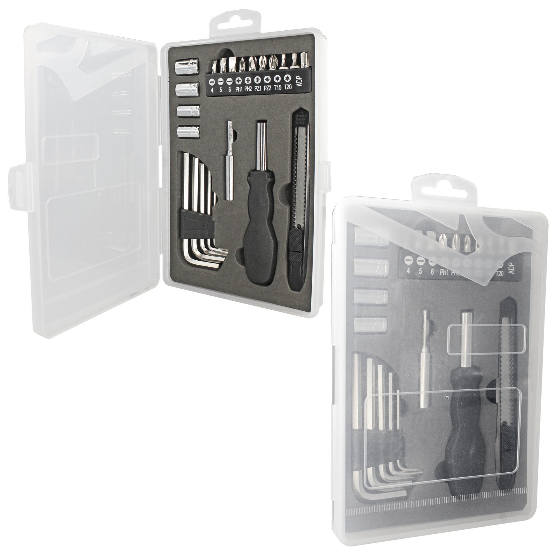 SET DE HERRAMIENTAS CON 23 PZAS TOOLS | Articulos Promocionales