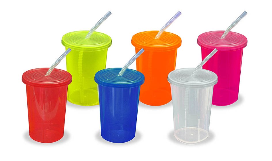 Vaso 16 oz. con Tapa Olas | Articulos Promocionales