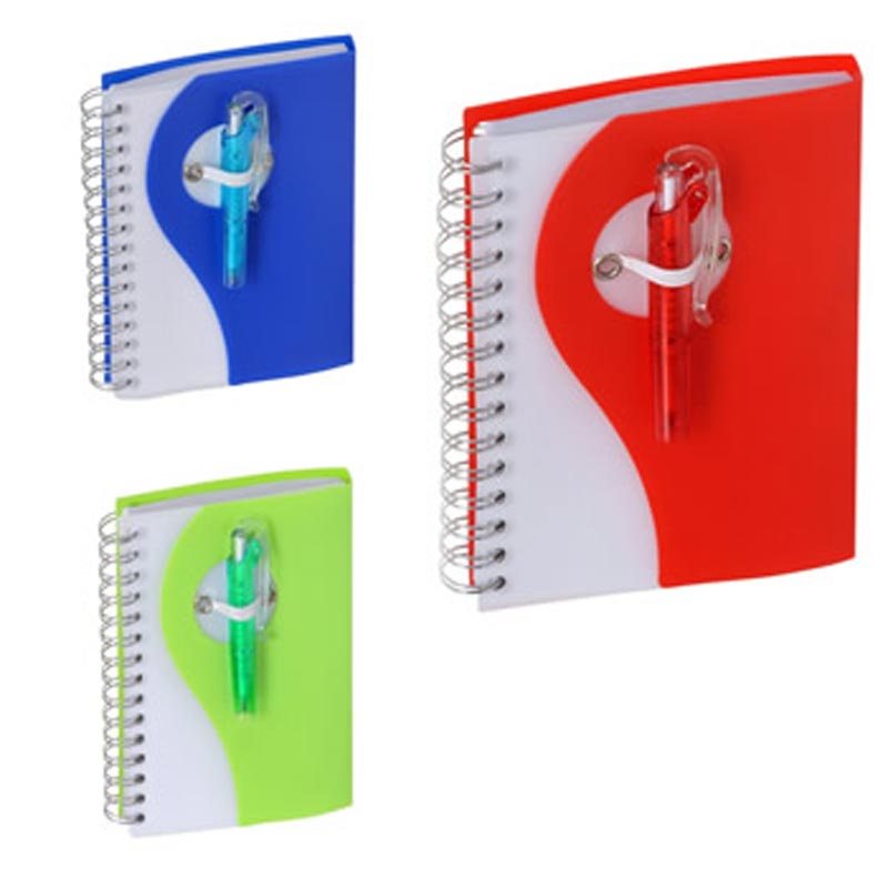 LIBRETA CON PLUMA "LUMINA" | Articulos Promocionales