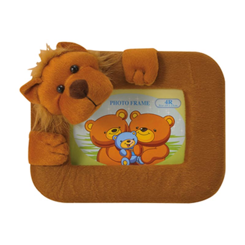 PORTARRETRATOS DE PELUCHE MODELO LION FRAME | Articulos Promocionales