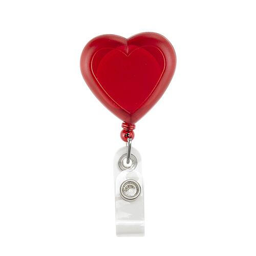 Porta gafete Corazón   | Articulos Promocionales