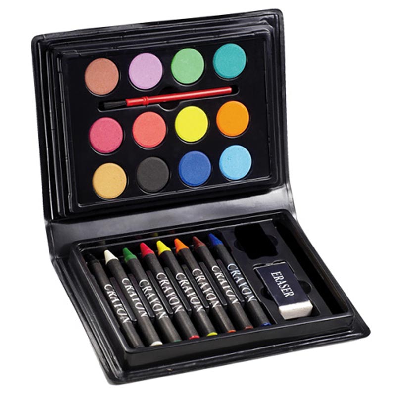 SET DE ACUARELAS Y CRAYOLAS | Articulos Promocionales