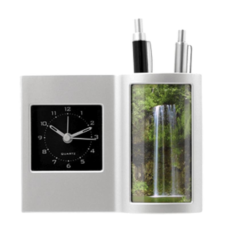 PORTA PLUMAS CON RELOJ | Articulos Promocionales