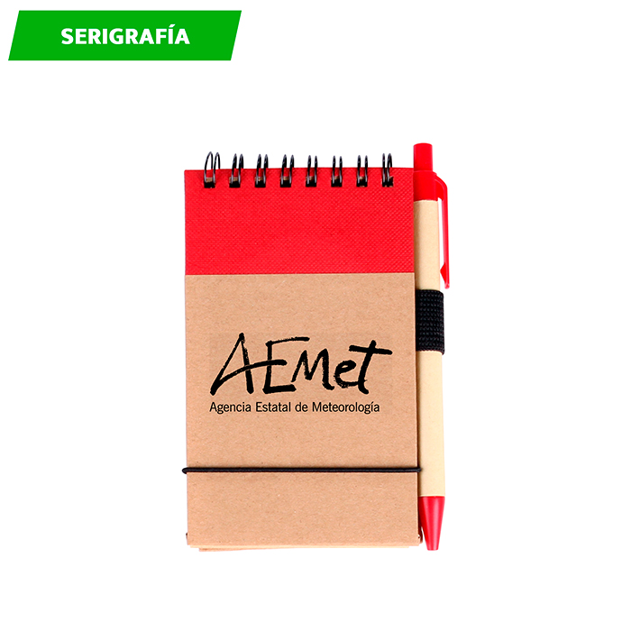 Libreta ecológica Marsella. | Articulos Promocionales