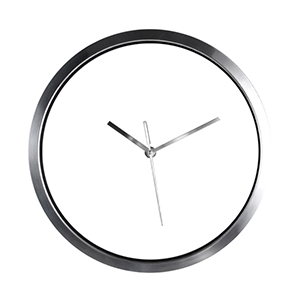 Reloj de pared metálico. | Articulos Promocionales