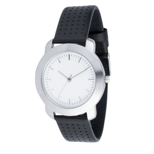 RELOJ DE PULSO CON CAJA METALICA PLATEADA | Articulos Promocionales