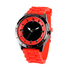 RELOJ DE PULSO CAJA METALICA Y CRISTAL MINERAL | Articulos Promocionales