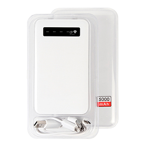 POWER BANK RECTANGULAR DE 5000 mAh | Articulos Promocionales