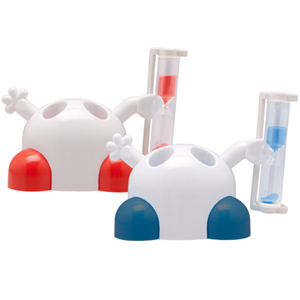 Porta Cepillos de Dientes con Reloj | Articulos Promocionales