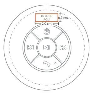 BOCINA DUKE WATERPROOF BLUETOOTH | Articulos Promocionales