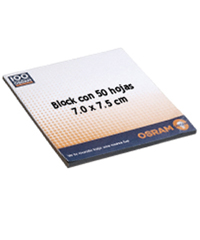 Notas adhesivas. Block con 50 de 70 x | Articulos Promocionales