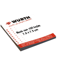 Notas adhesivas. Block con 100 de 70 | Articulos Promocionales
