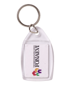 Llavero de Acrílico Cristal | Articulos Promocionales