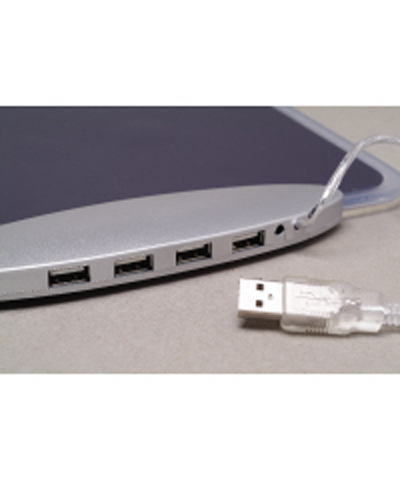 Mouse pad con 4 puertos USB | Articulos Promocionales