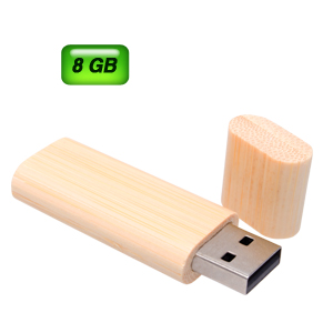 USB ecológica bambú.  | Articulos Promocionales