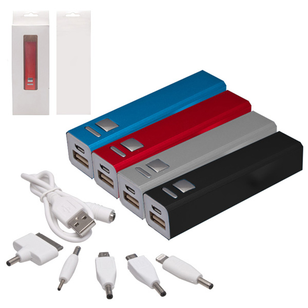 Power Bank Cuadrada Metálica | Articulos Promocionales