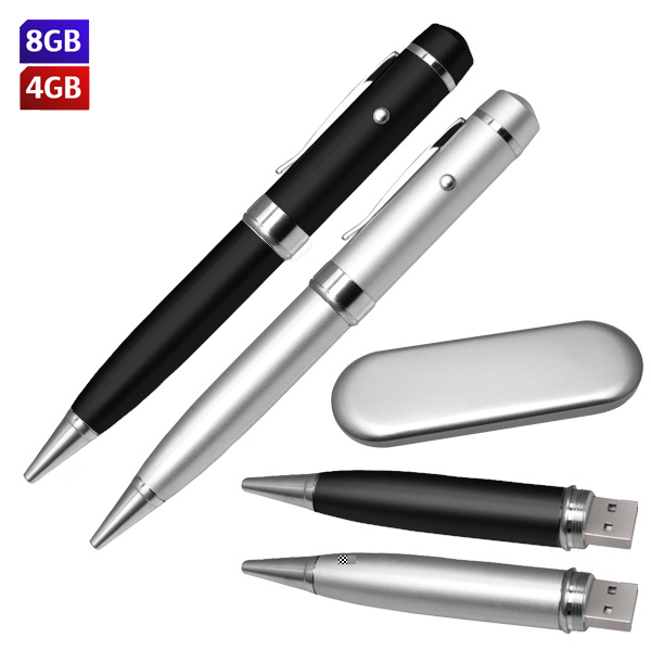 Bolígrafo con USB Ejecutivo 8GB | Articulos Promocionales