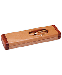 Estuche de madera tapa magnética bo | Articulos Promocionales