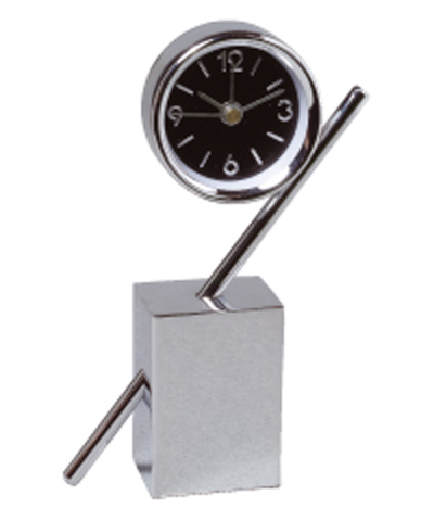 RELOJ ANALOGO CON BASE DE METAL | Articulos Promocionales
