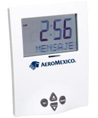 Reloj Ticker con mensaje 100 caracte | Articulos Promocionales