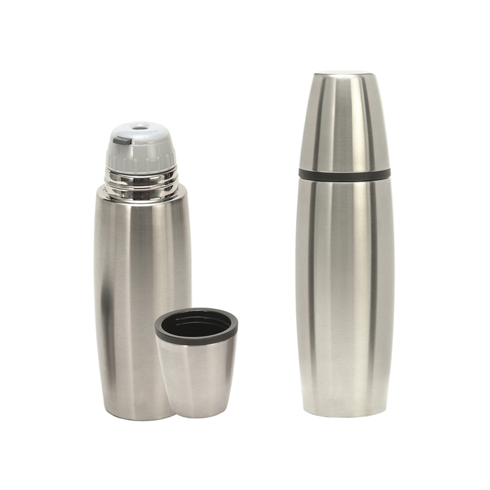TERMO ACERO-INOX (OVAL-BARRIL) 1/2LT MET | Articulos Promocionales