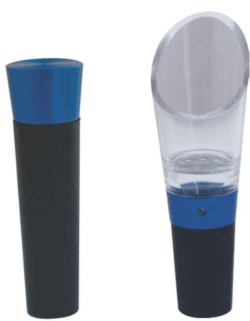 Set de tapón y vertidor de vino | Articulos Promocionales