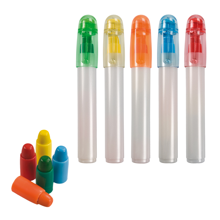 CRAYON 5 PUNTAS INTERCAMBIABLES TAPA | Articulos Promocionales