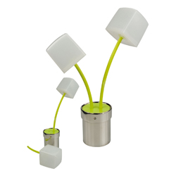 SET SAL/PIMIENTA (FLOR)  C/BASE METALICA | Articulos Promocionales