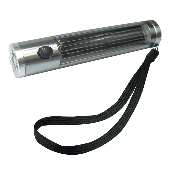 LINTERNA 4LEDS (SOLAR)     | Articulos Promocionales