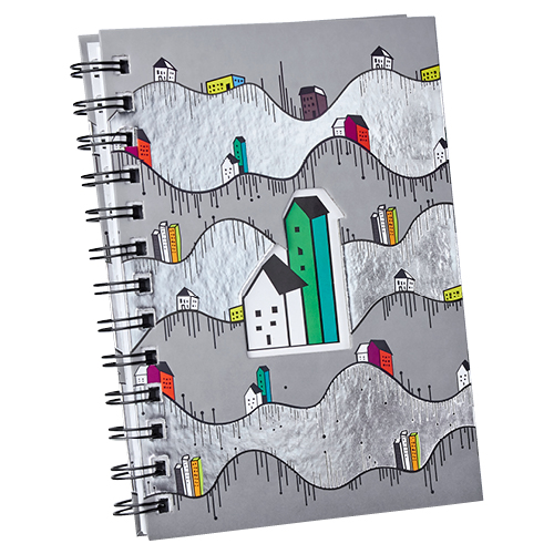 LIBRETA CON VENTANA NYSA CASAS | Articulos Promocionales